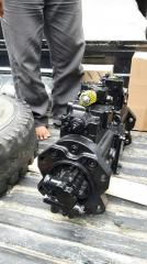 JUAL MAIN PUMP KOBELCO SK200-8 MERK KAWASAKI